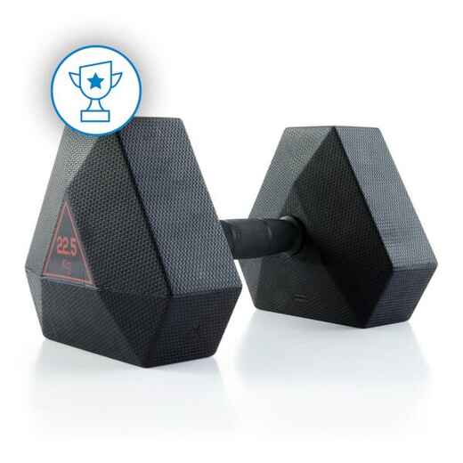 
      Domyos Weight Training Hex Dumbbell, 50 lbs
  