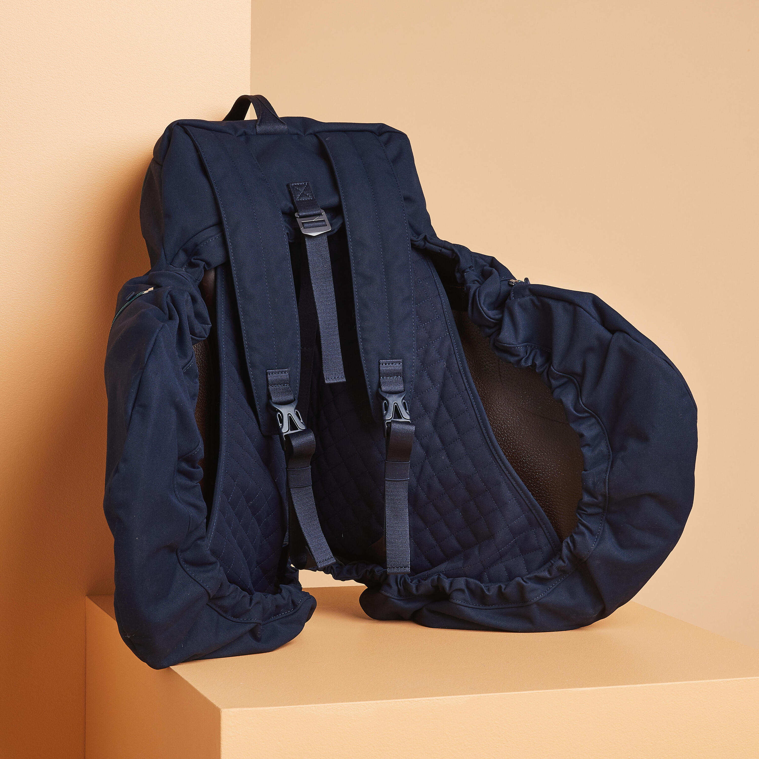 Horse Riding Saddle Bag - Green/Blue 4/6