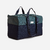 Sac de transport matériel équitation  - DUFFLE 65 L Vert et Bleu.