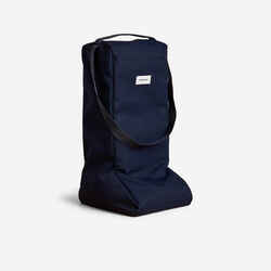 Adult and Kids' Horse Riding Boot Bag - Green/Blue