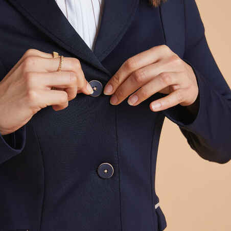 Women's Horse Riding Show Jacket - Navy