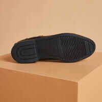 حذاء للخيل جلد للكبار - 500 أسود