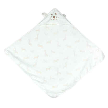 Baby Swimming Towel cotton with hood SAVANNAH print