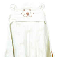 Capa de baño toalla Bebé  algodón con capucha