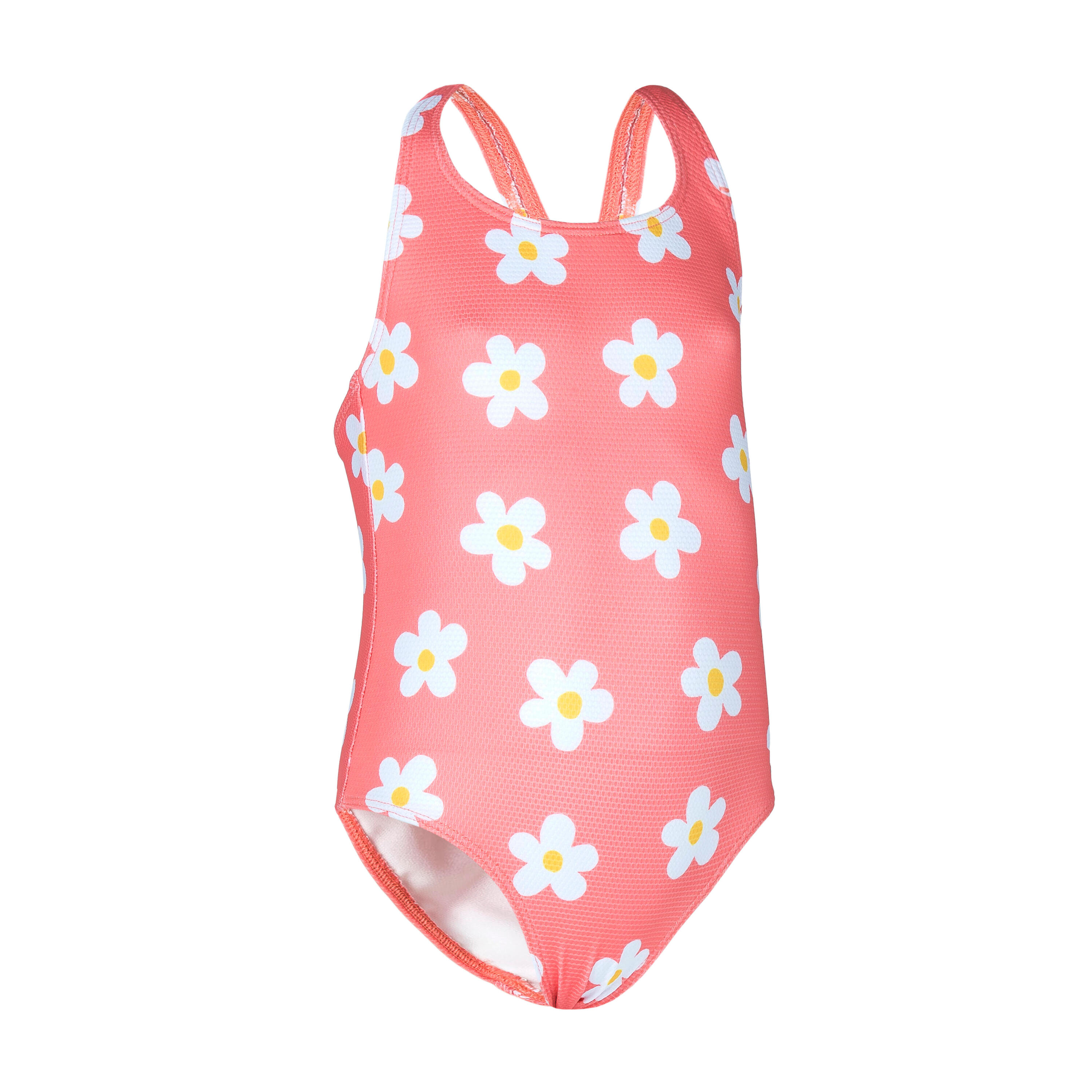NABAIJI Bañador bebé Niña naranja estampado flores