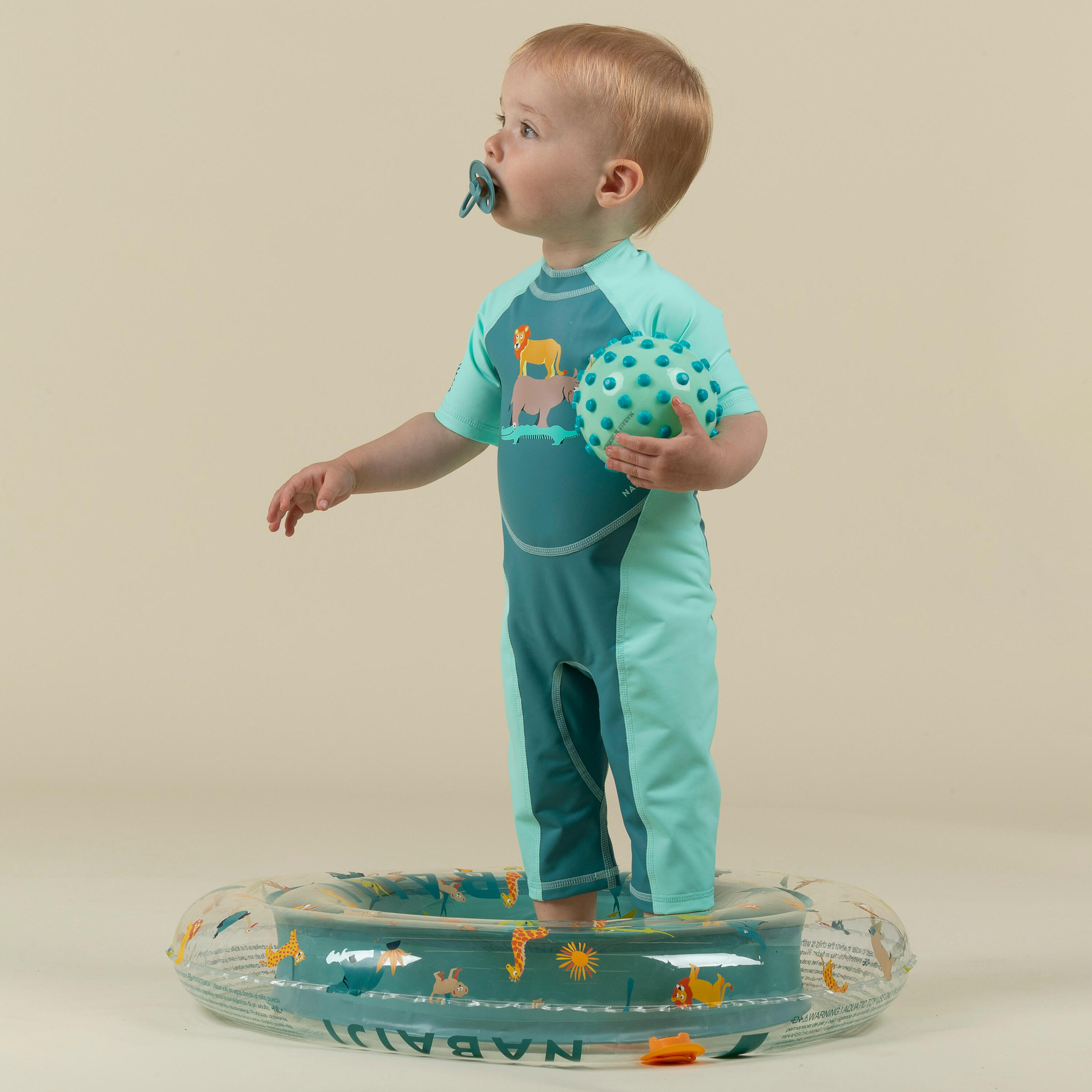 Neopreno Bebé Niños 12m-5A  Kloupi UPF50+  verde 10/15