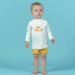 Baby Anti-UV Long-sleeved T-shirt SAVANNAH print