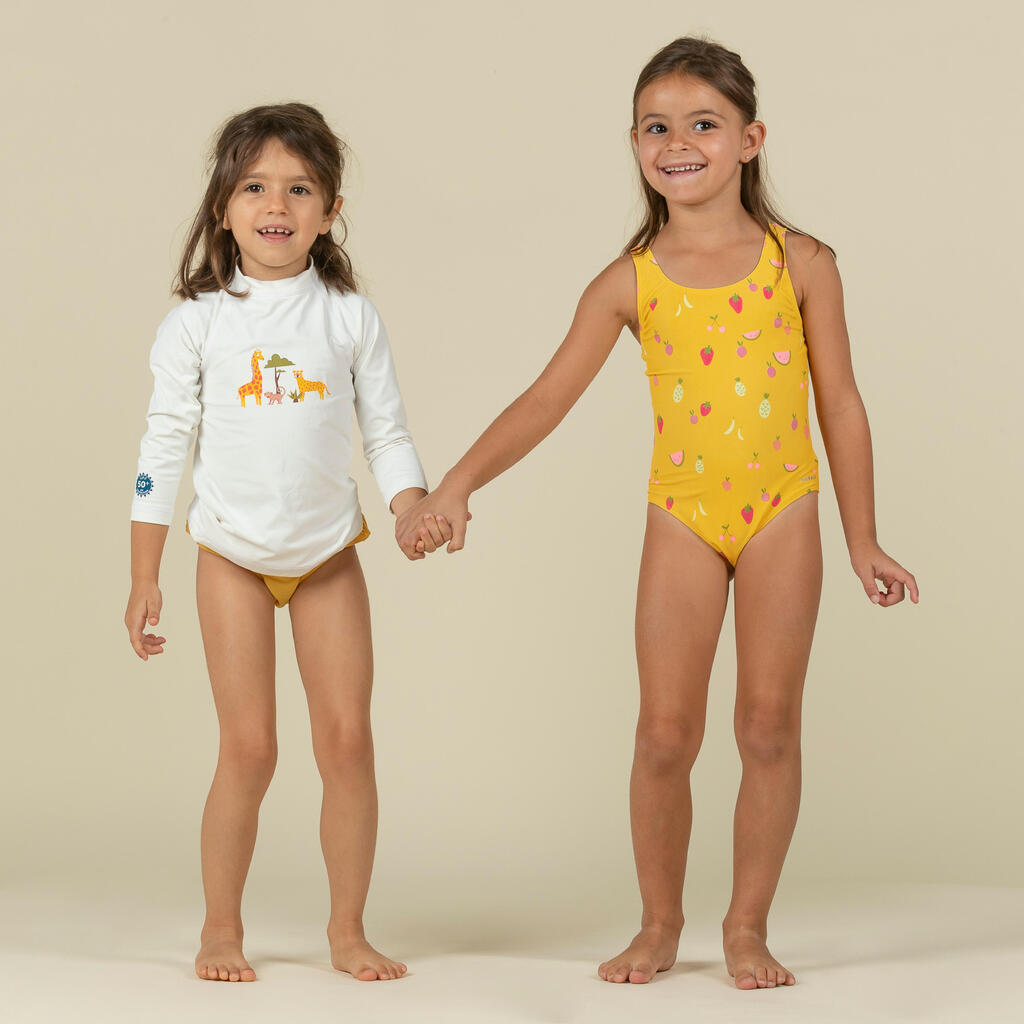Mazuļu UV aizsardzības garpiedurkņu krekls “Van”, ar apdruku