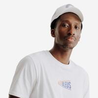 Casquette blanche cocarde Allez les Bleus mixte