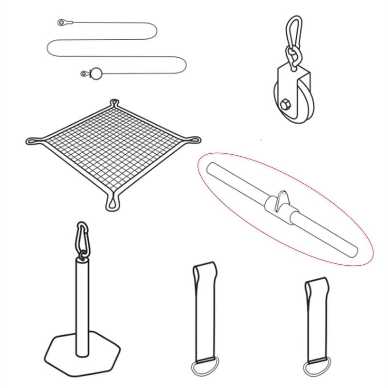 BARRE DE TIRAGE - PIECE DETACHEE MUSCULATION POUR POULIE