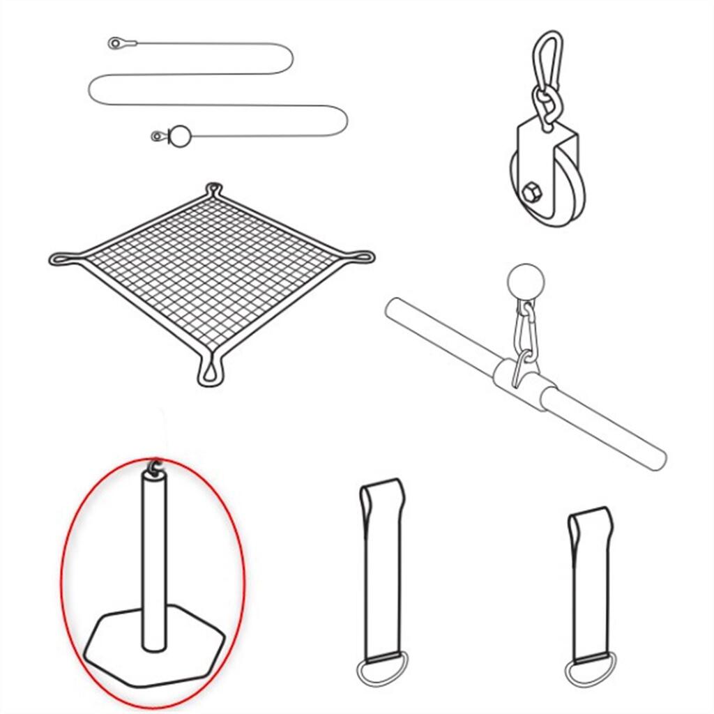 Rezerves treniņu trīša 28 mm plāksnes balsts