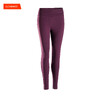 Women Yoga Organic Cotton Leggings - Burgundy