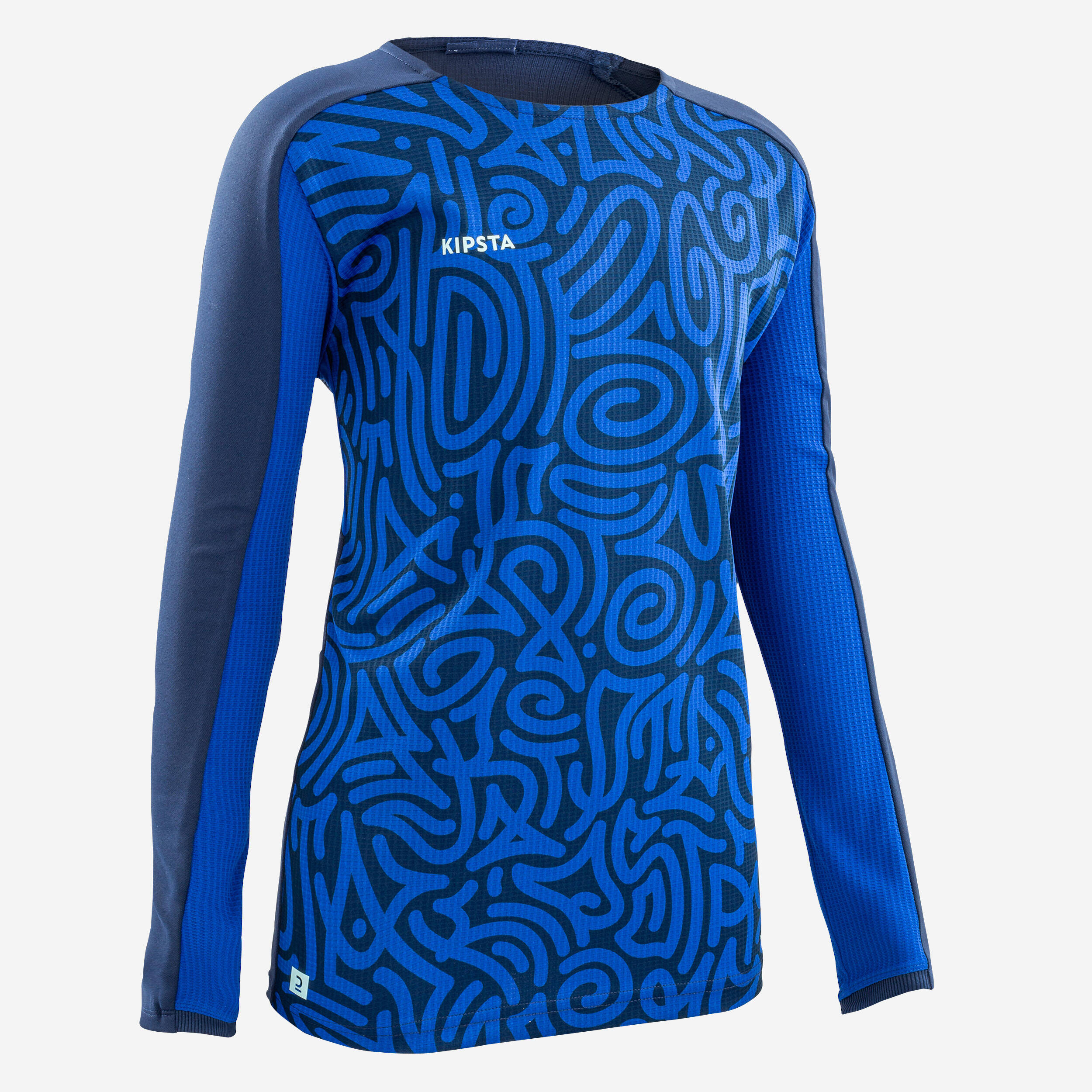 Kids Football Long Sleeved TShirt Quick Dry Viralto - Blue -  1