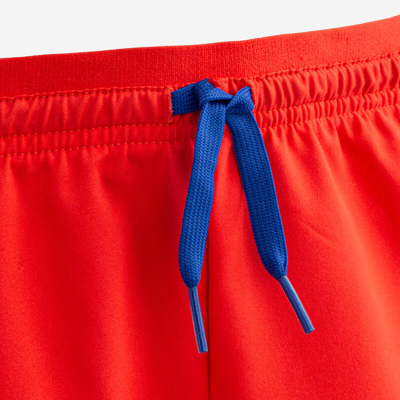 Kinder Fussball Shorts - Viralto Axton orange/blau 