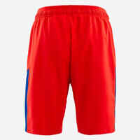 Kids' Football Shorts Viralto Axton - Orange/Blue