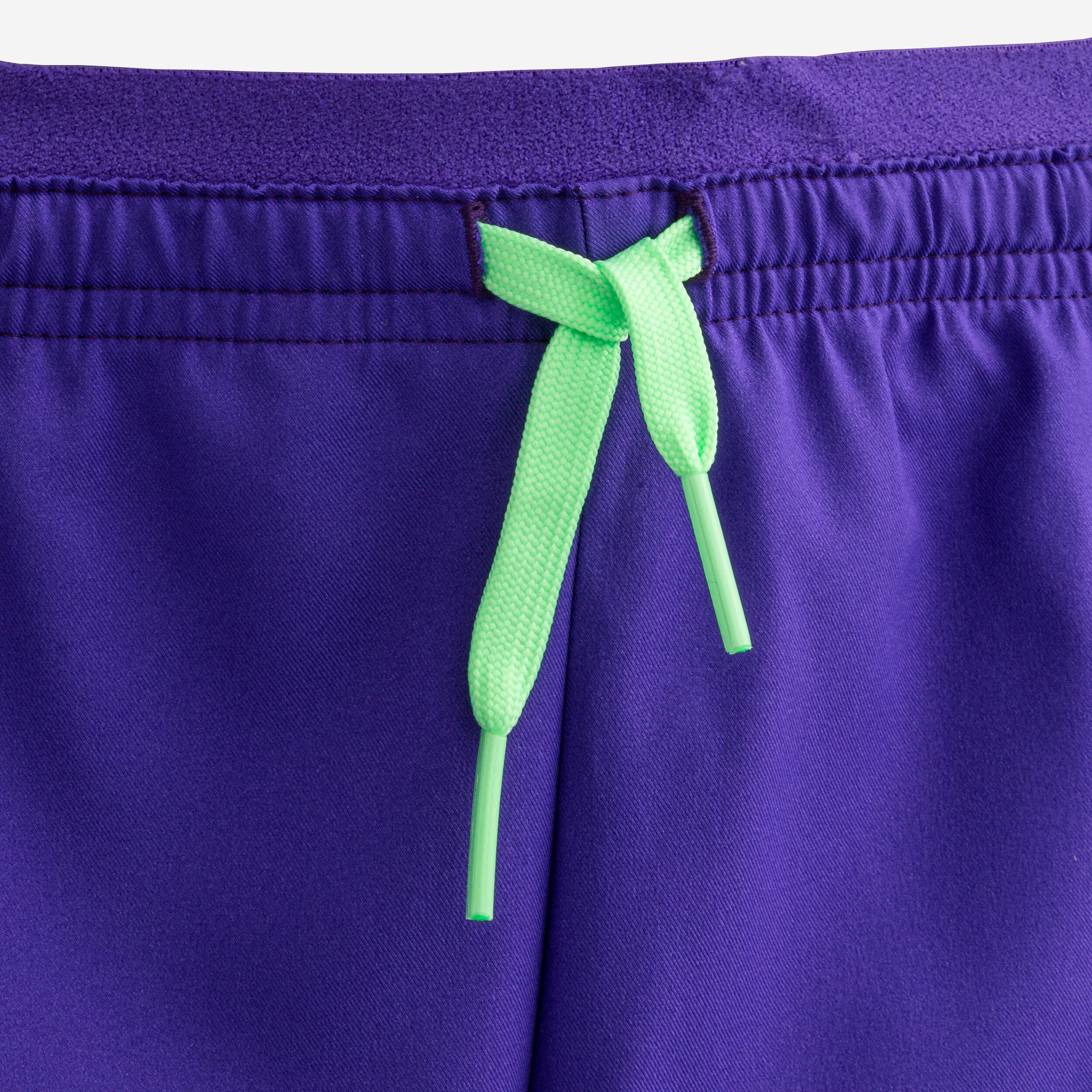 Kids' Football Shorts Viralto - Alpha Purple/Water Green 2/14