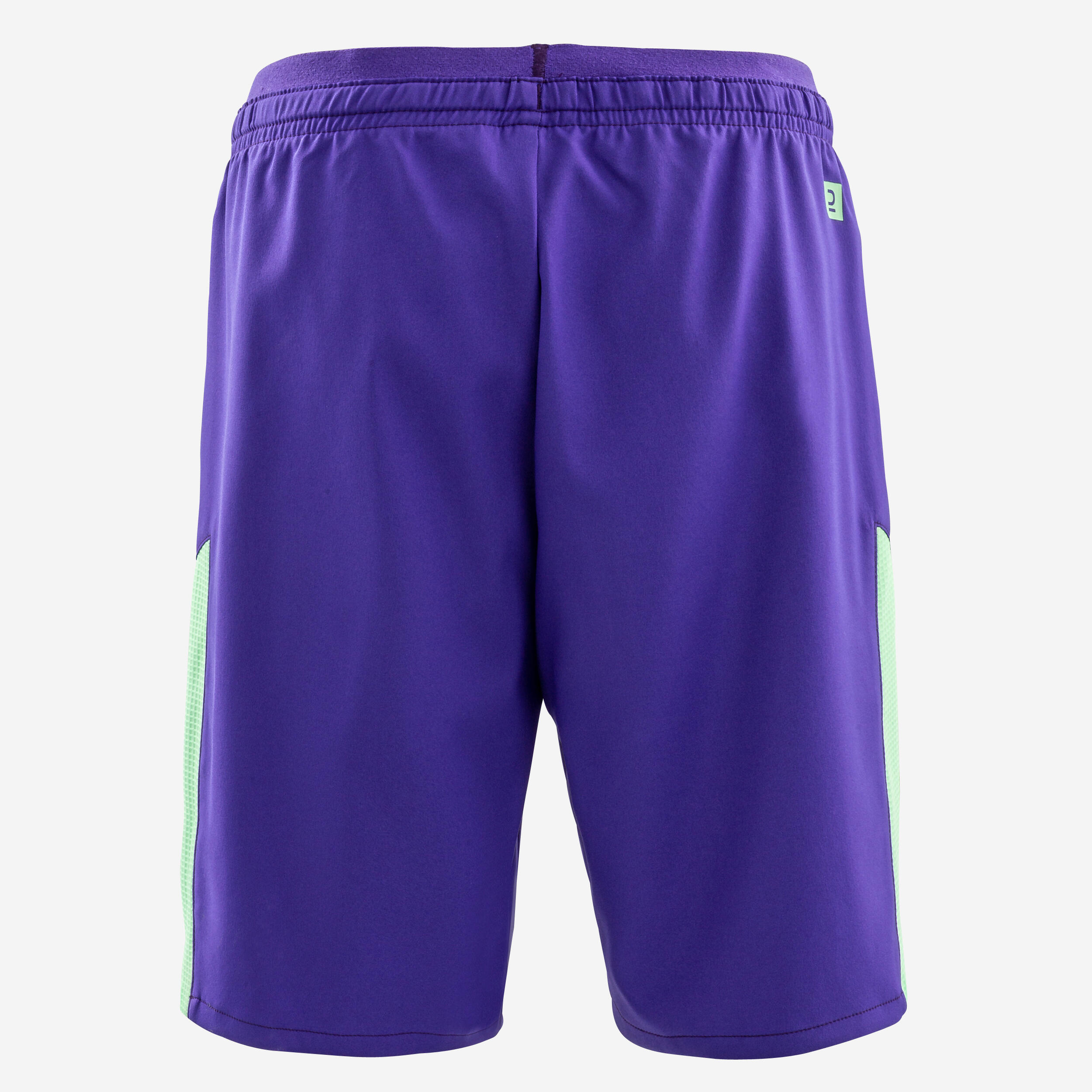 Kids' Football Shorts Viralto - Alpha Purple/Water Green 6/14