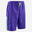 Pantaloncini calcio bambino VIRALTO viola-verde