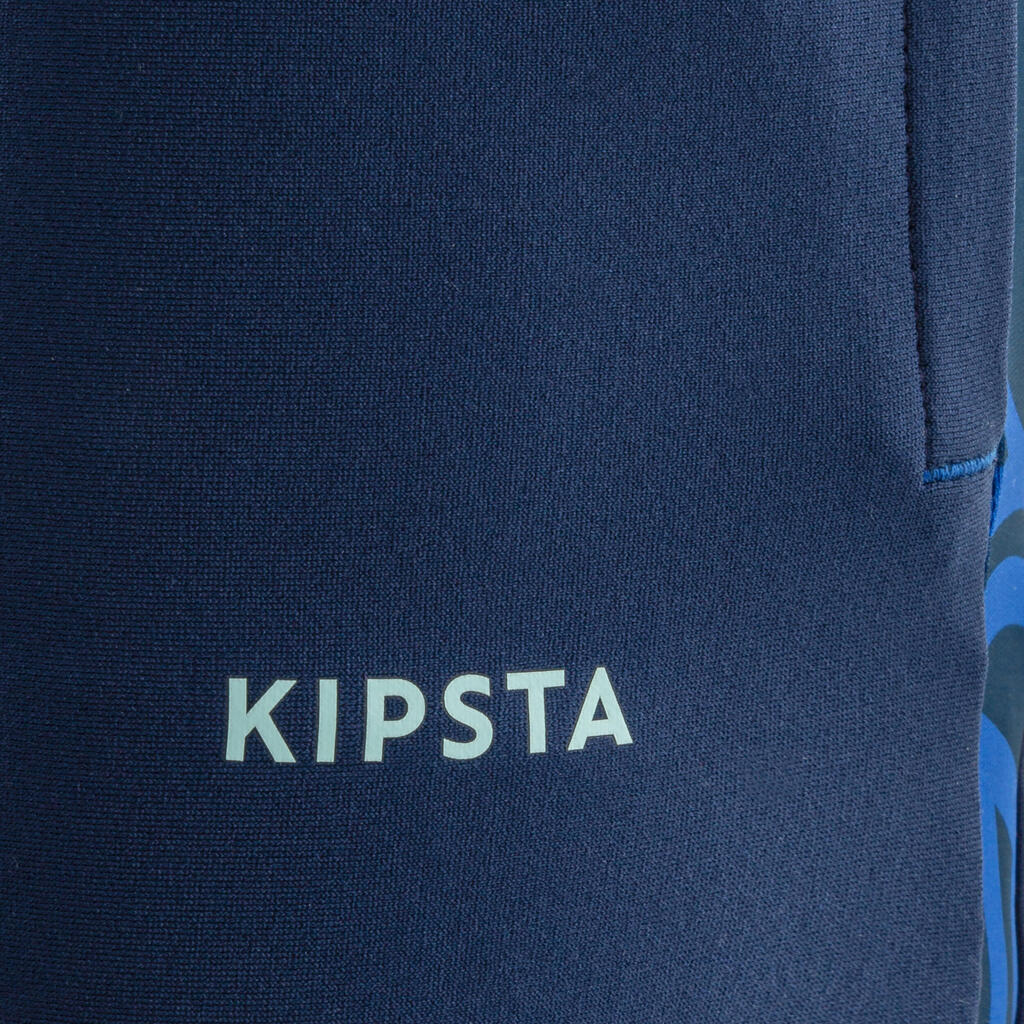 Pantalon de football  VIRALTO JR Letters marine et bleu.
