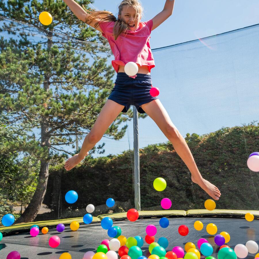 TRAMPOLINE ROND es 365 Decathlon Domyos NOTICE REPARATION