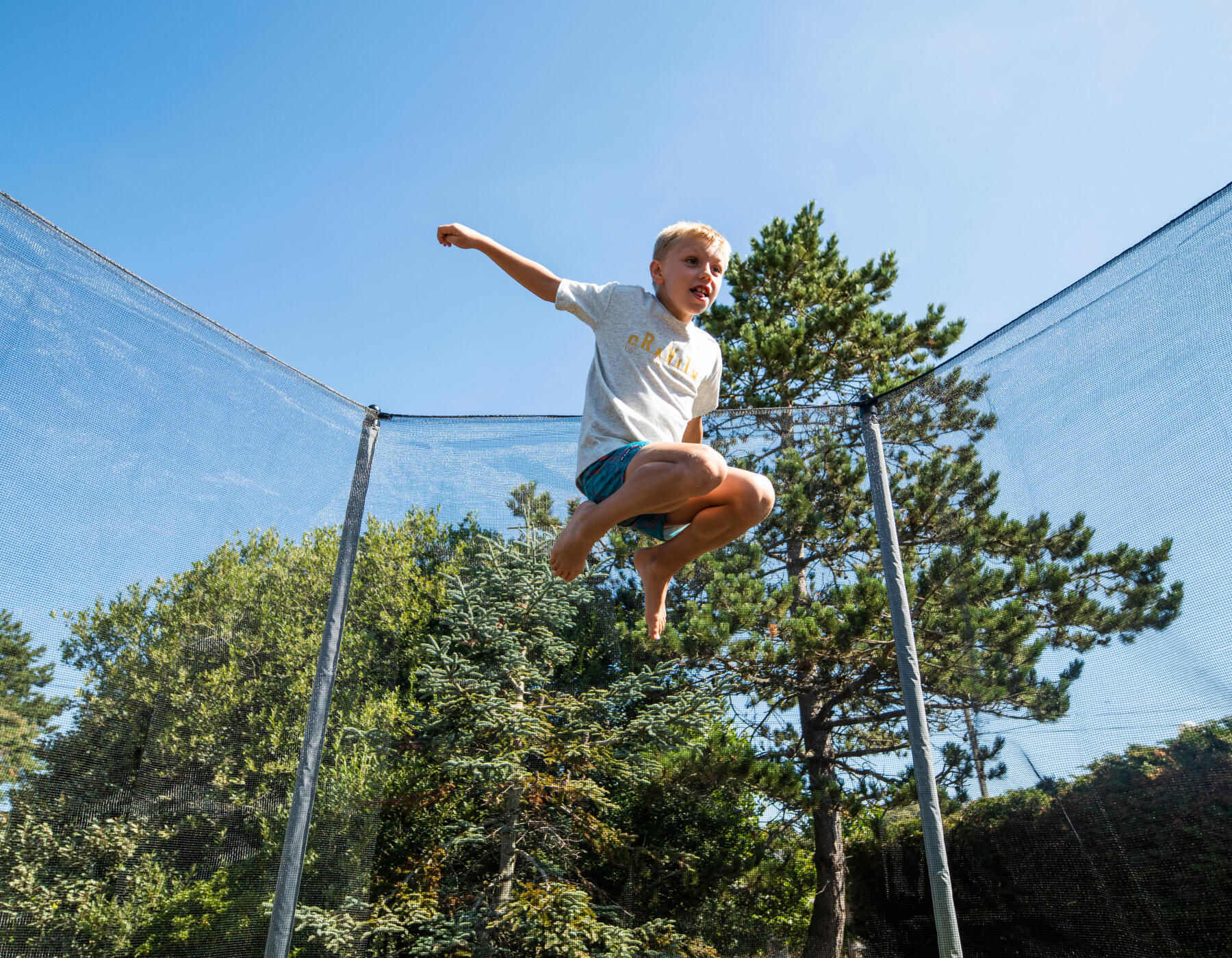 TRAMPOLINE ROND es 365 Decathlon Domyos NOTICE REPARATION