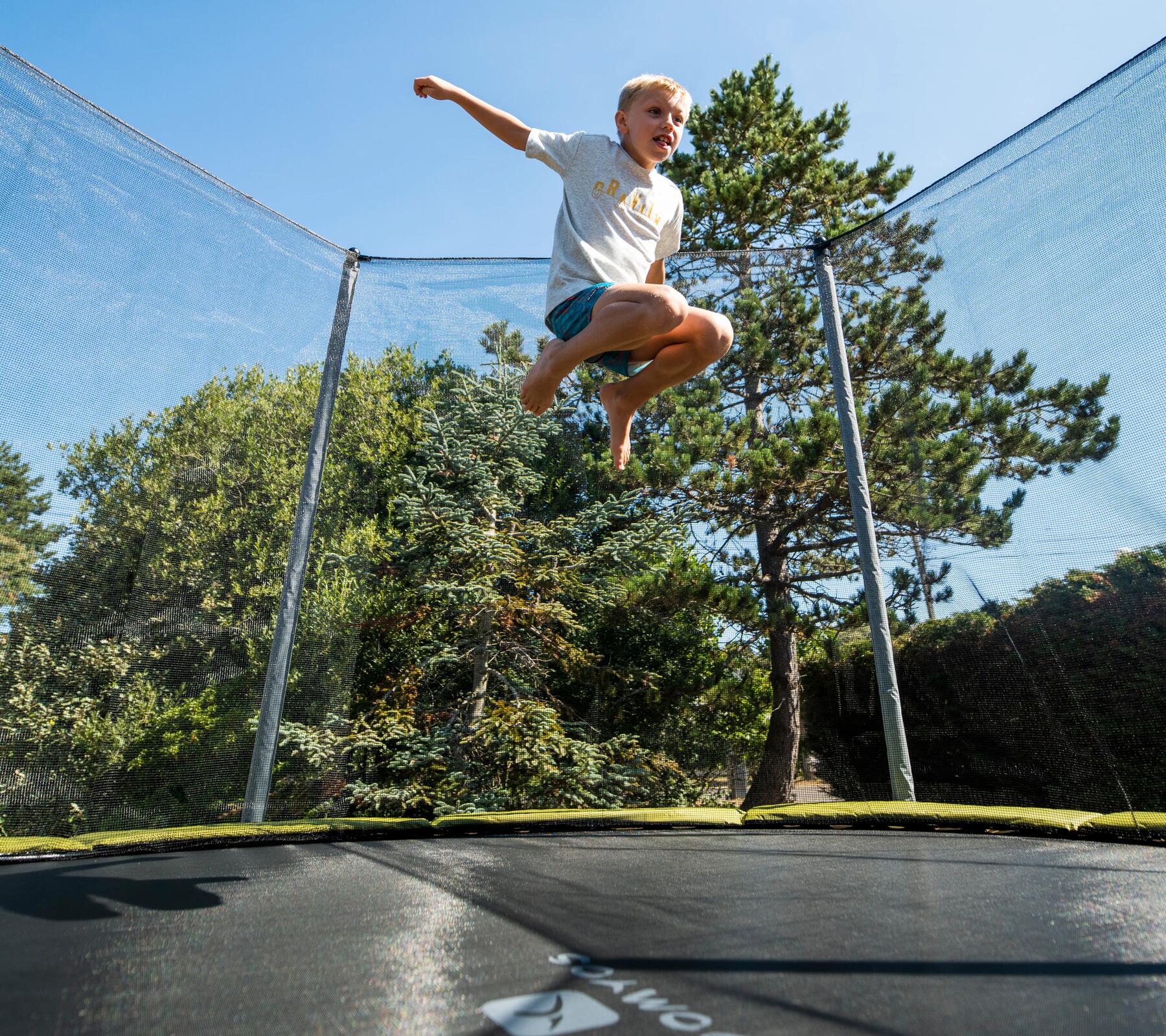 Trampolino rotondo Decathlon Essential 365 Domyos: Guida utilizzatore e riparazione