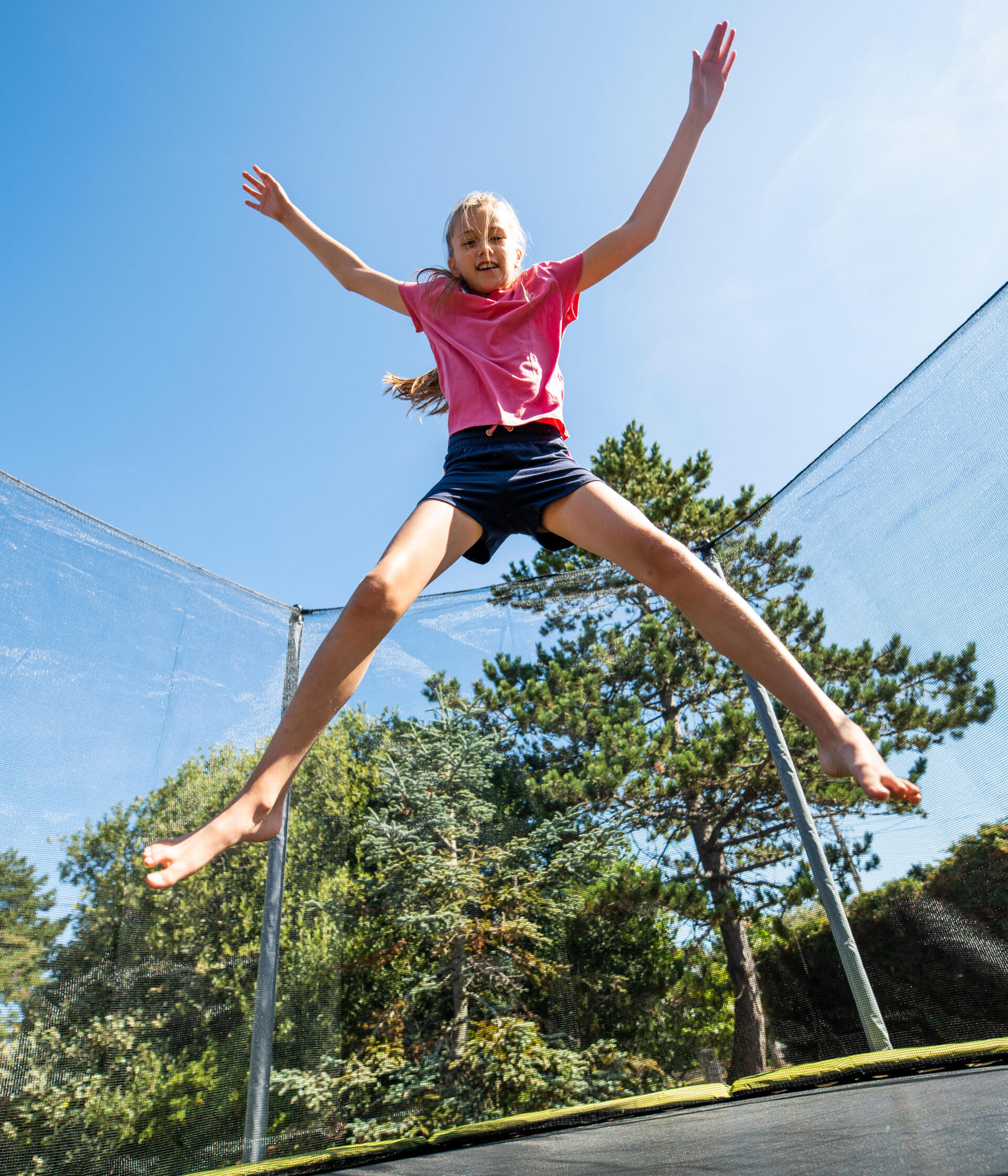 TRAMPOLINE ROND es 365 Decathlon Domyos NOTICE REPARATION