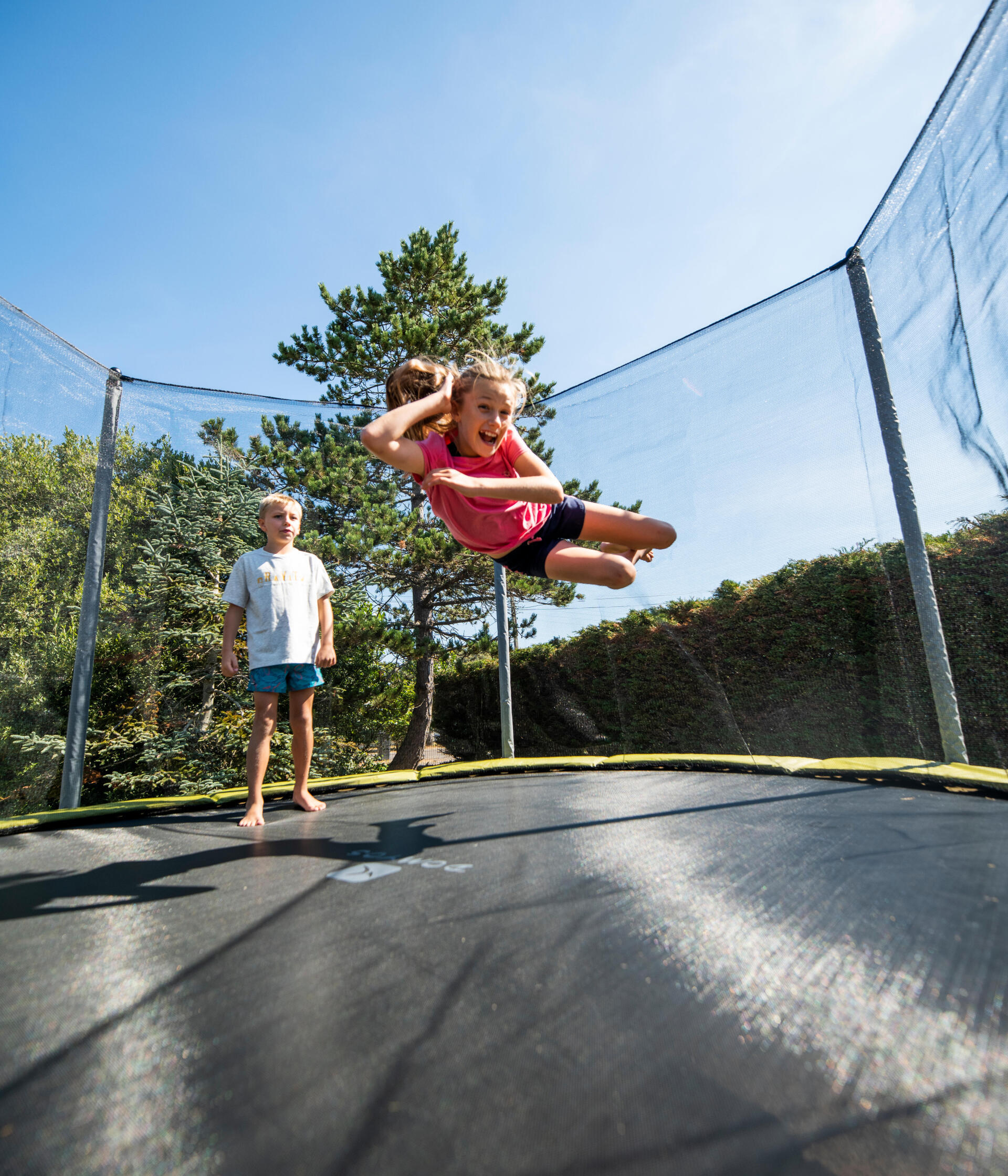 TRAMPOLINE ROND es 365 Decathlon Domyos NOTICE REPARATION