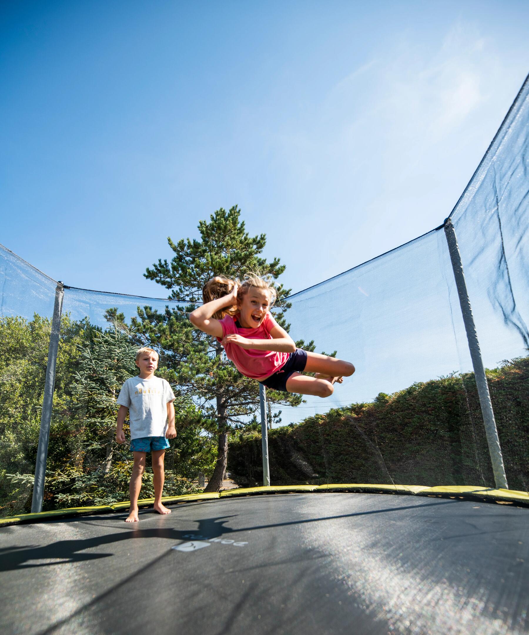 TRAMPOLIN HEXAGONAL 240: GEBRAUCHSANWEISUNG, REPARATUR