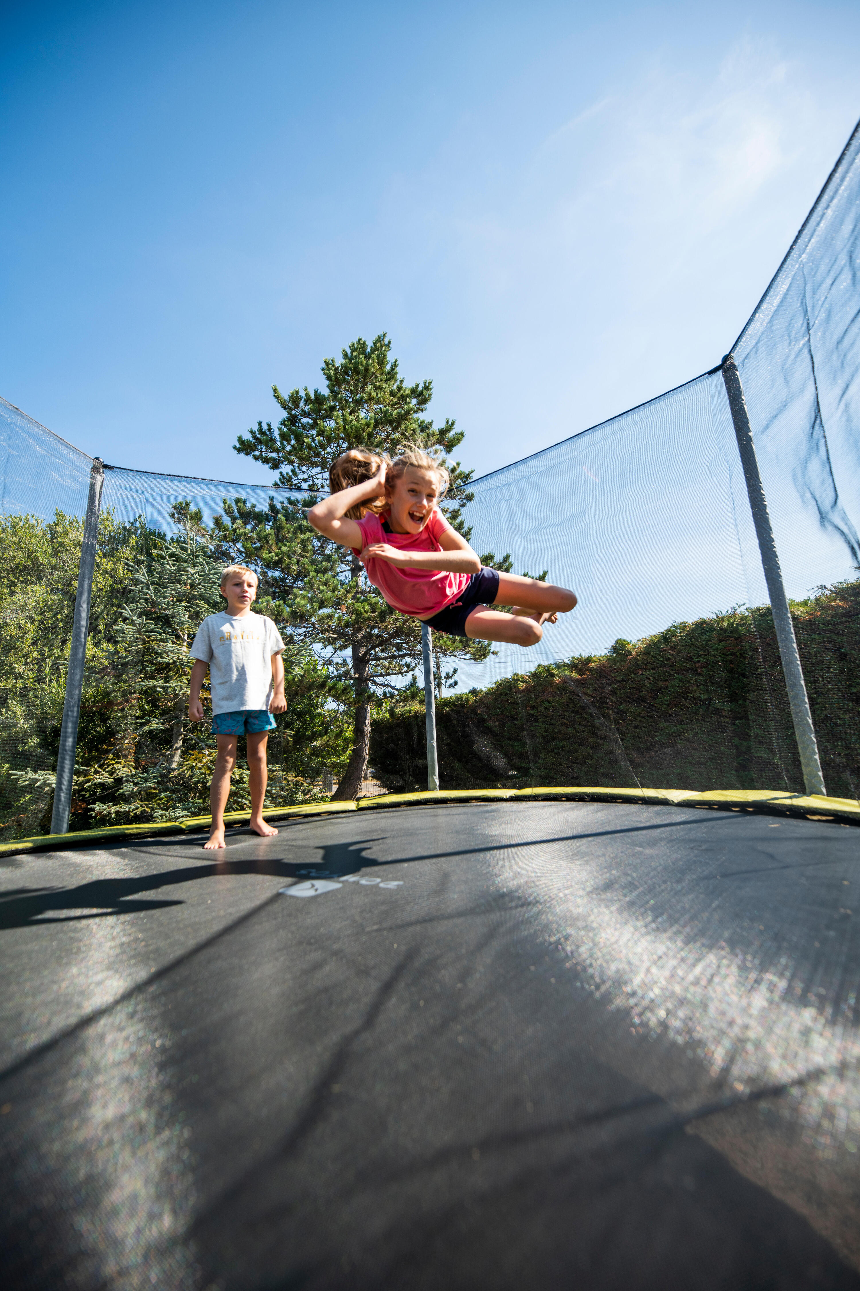 Round Trampoline with Safety Net 365 8/12