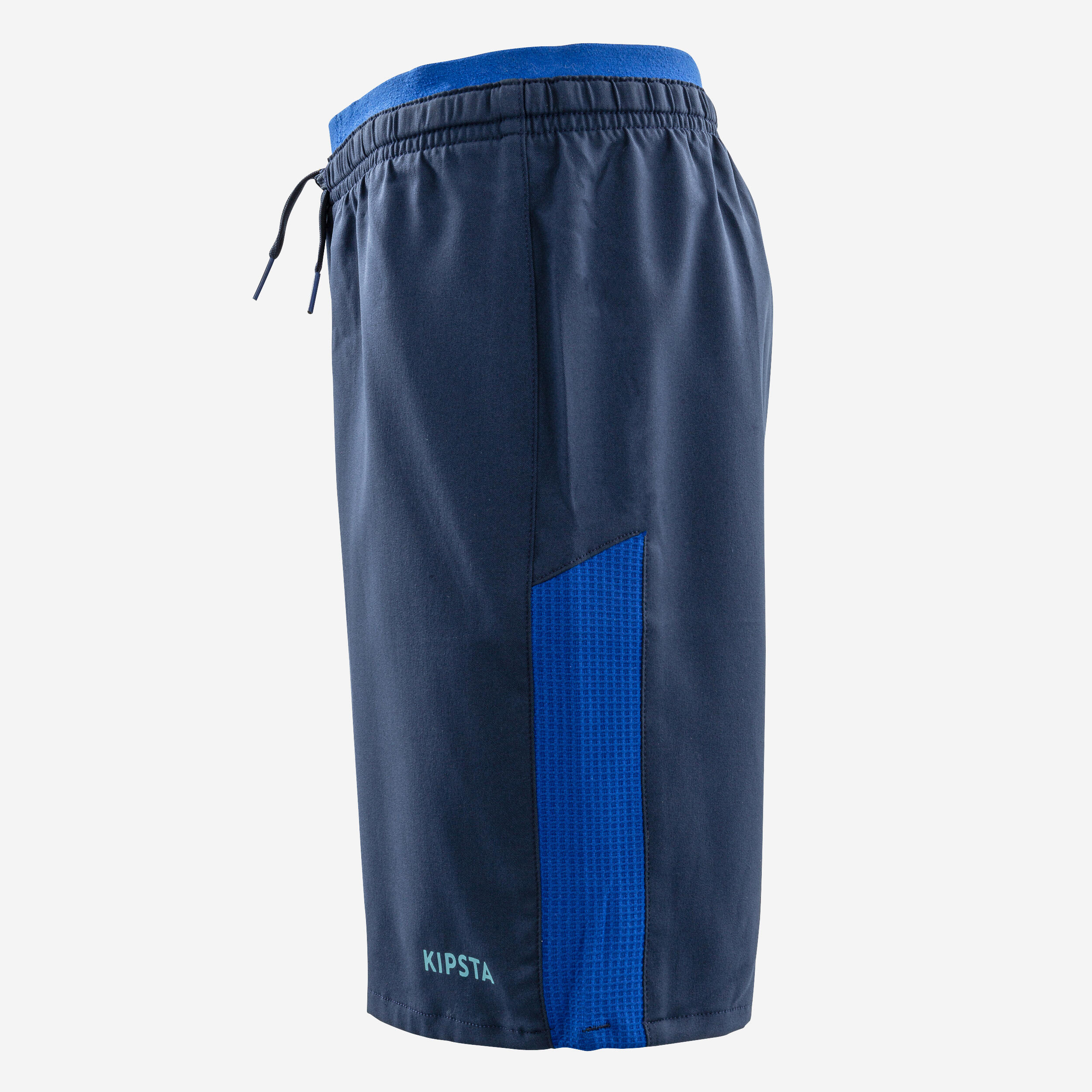 Kids' Football Shorts Viralto Letters - Navy/Blue 4/15