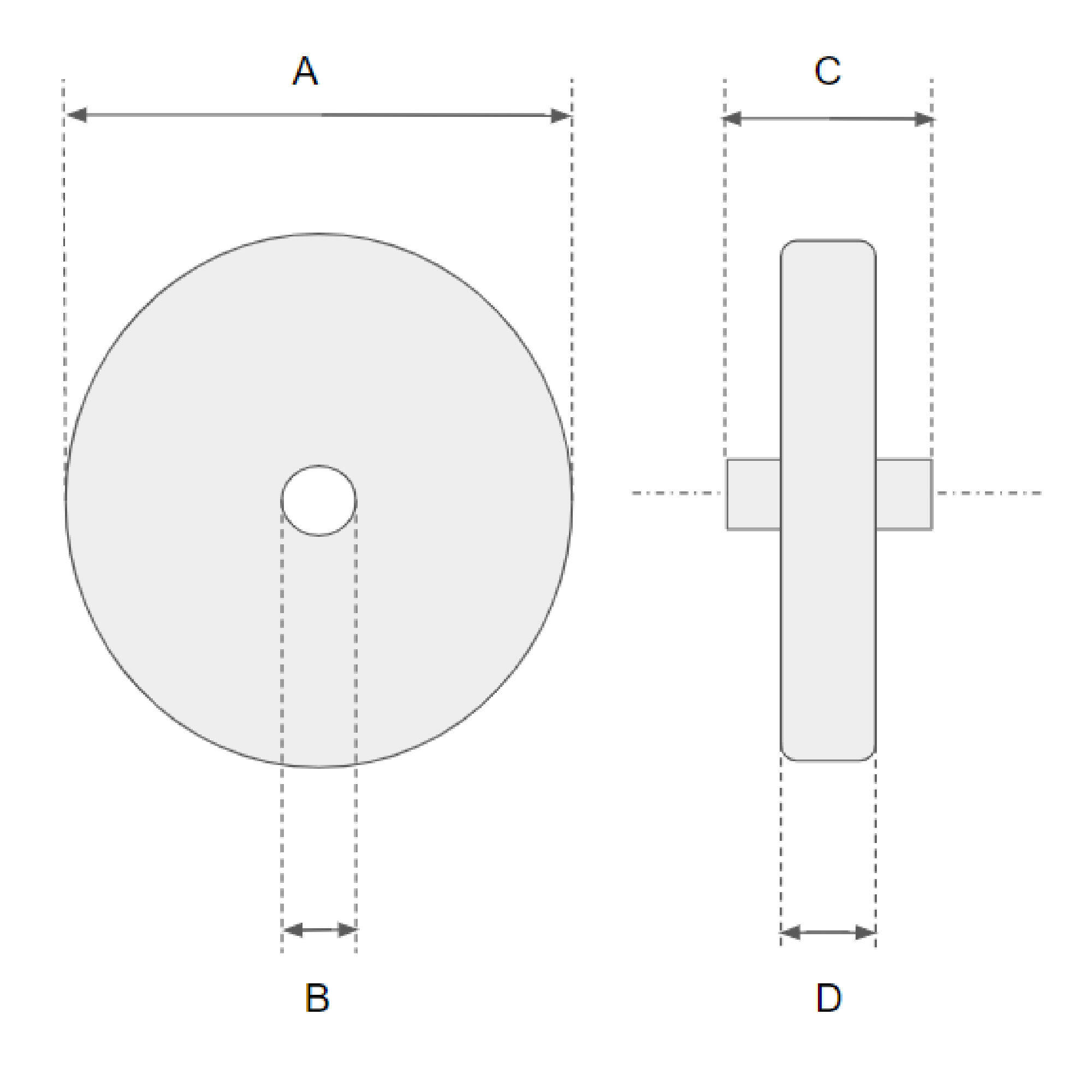 Rear Castors -  2