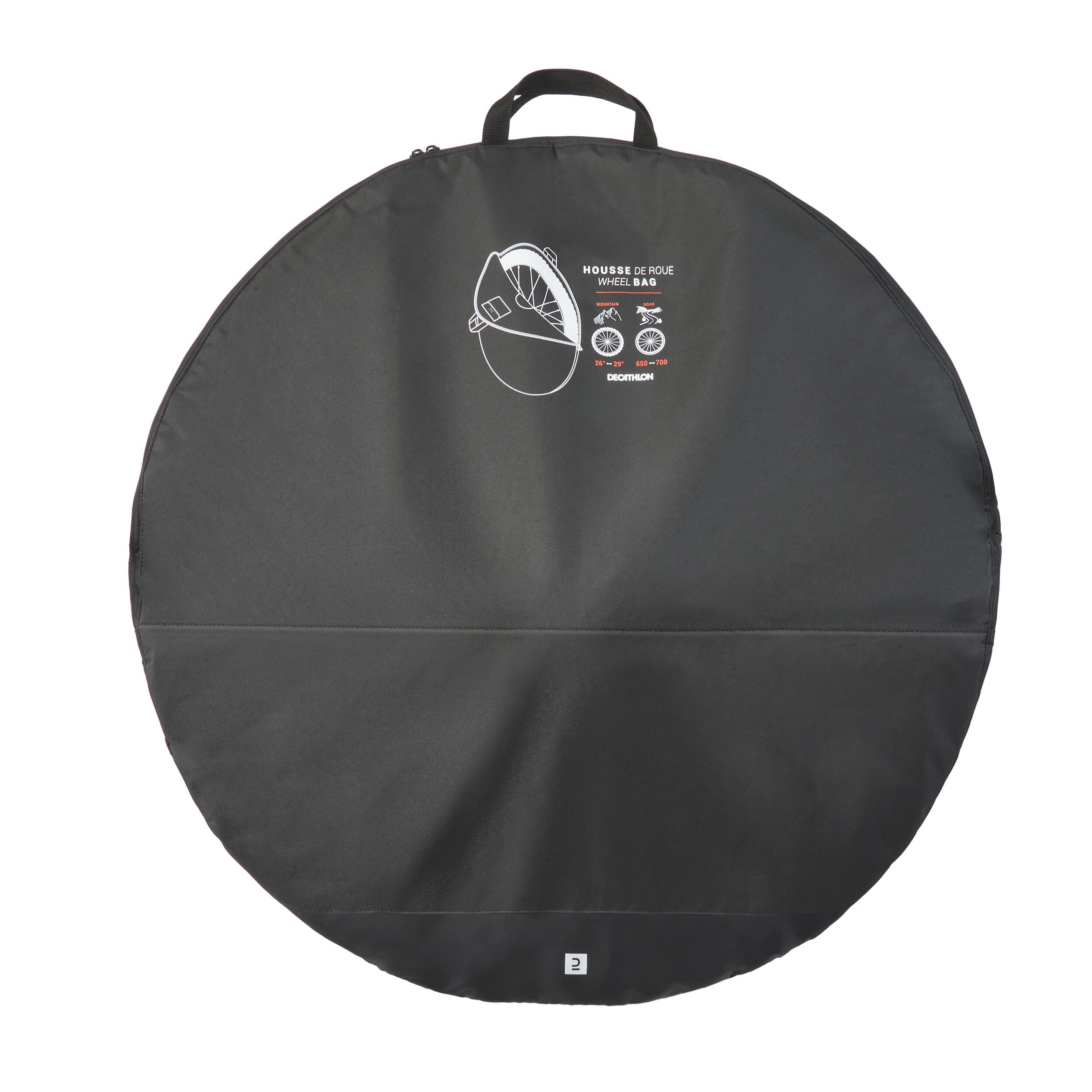 Custodia protezione ruota bici DECATHLON