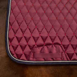 Horse Riding Dressage Saddle Cloth for Horse 900 - Burgundy