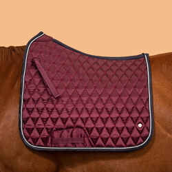 Horse Riding Dressage Saddle Cloth for Horse 900 - Burgundy