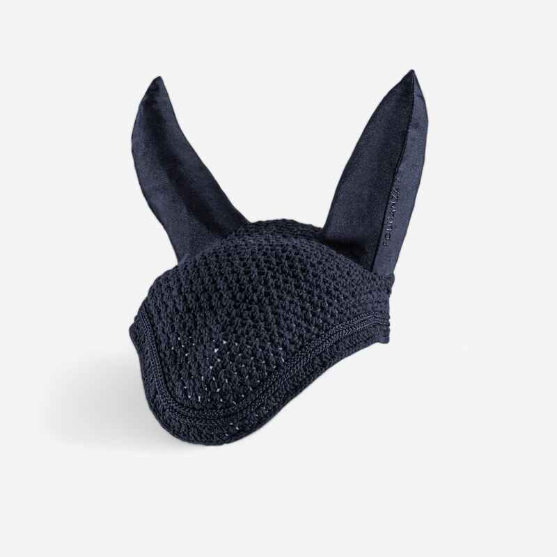 Horse Riding Ear Net - Navy