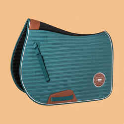 Horse Riding Saddle Cloth for Horse and Pony 900 - Storm Blue