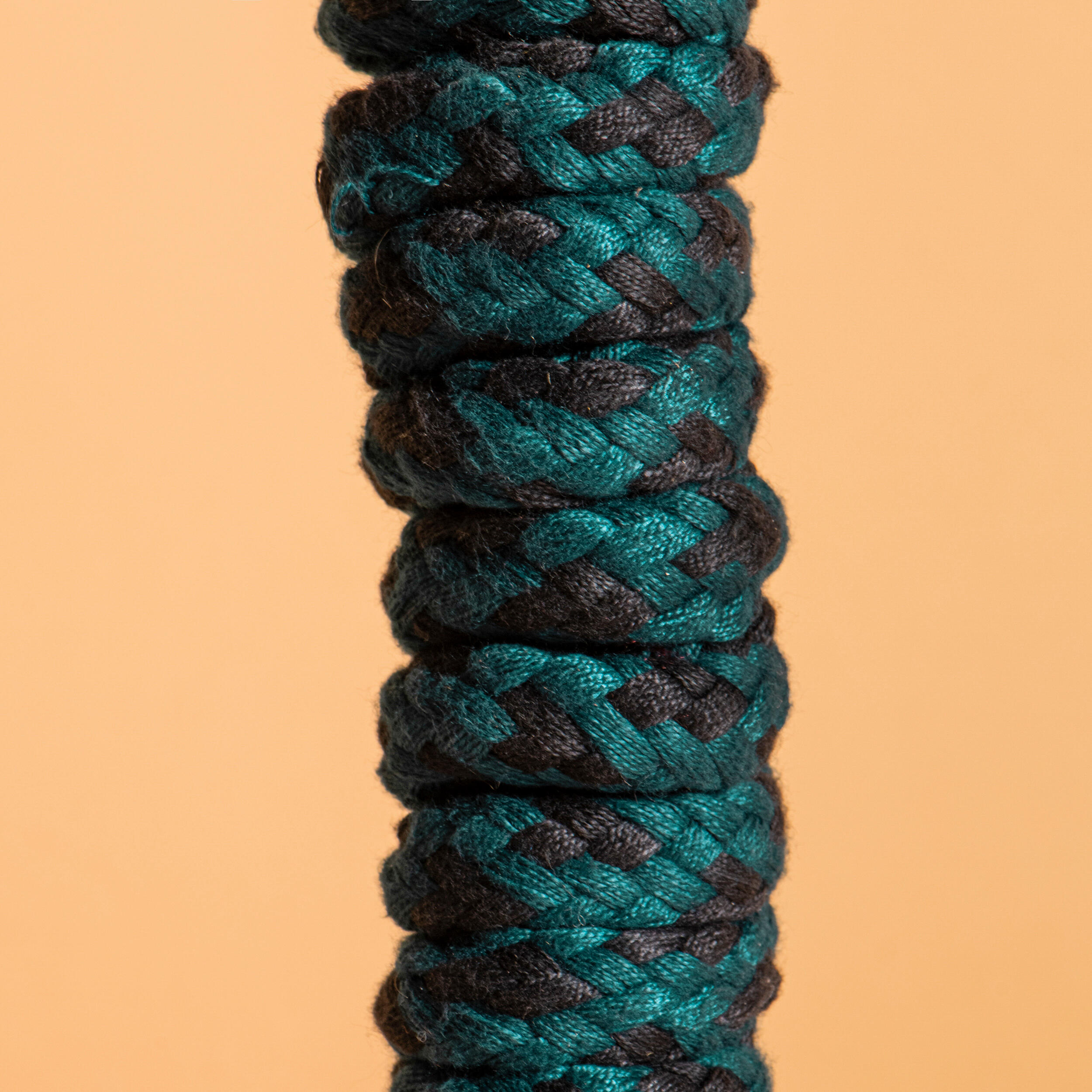 2 m Horse and Pony Riding Leadrope Tack - Black/Dark Petrol