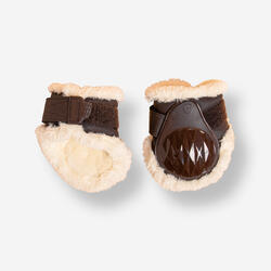 PROTEGE-BOULETS CHEVAL MOUTON SYNTHETIQUE MARRON 580 X2