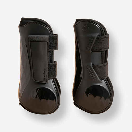 Guêtres d'équitation en cuir Amara noir ou marron pour homme Guêtres d'équitation en cuir Amara noir ou marron pour homme