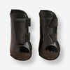 Horse and Pony Riding Tend Boots 500 Jump Twin-Pack - Black