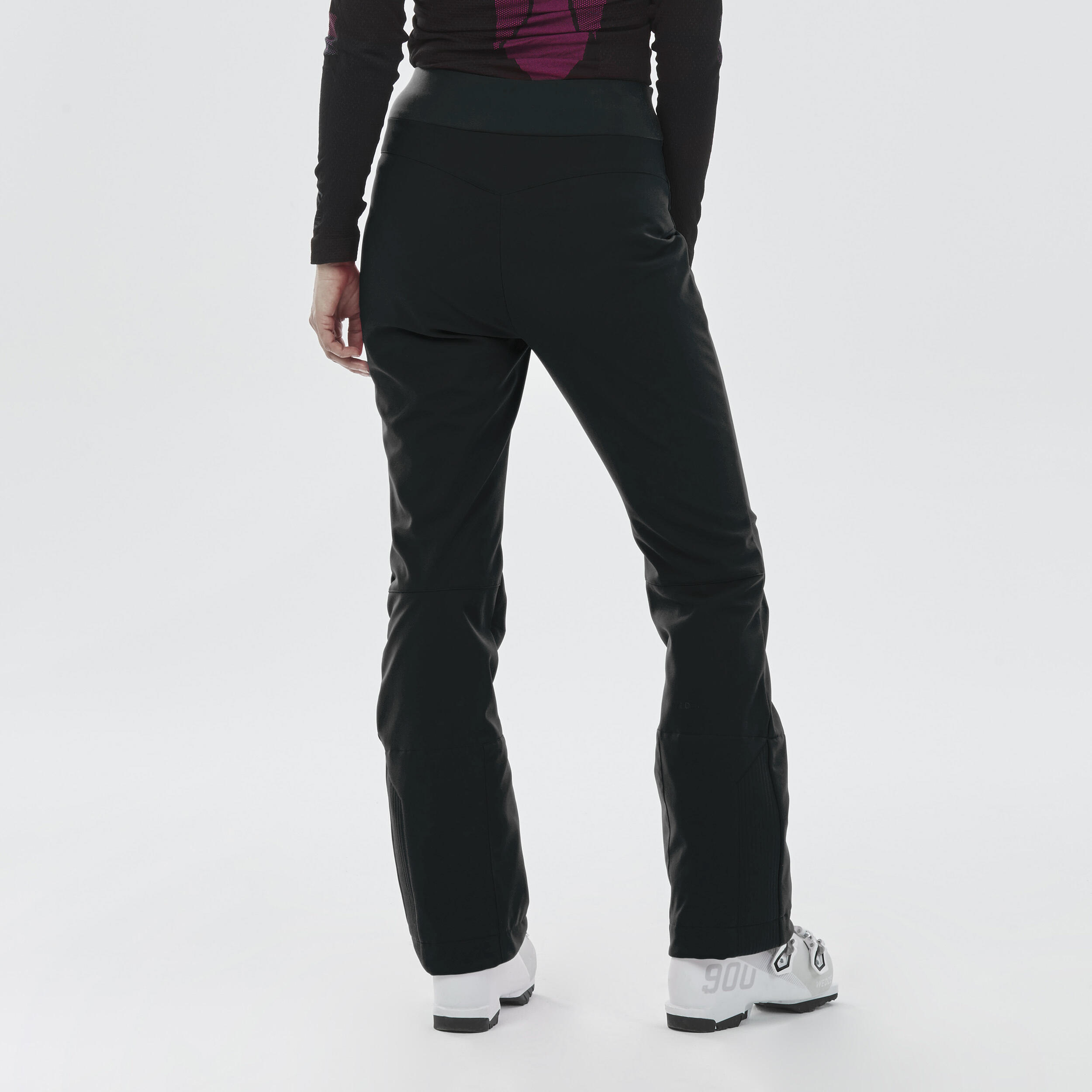 Women's Ski Trousers 500 Slim - Black 5/23