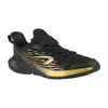 AT Flex Run children's running shoes with laces - black and gold