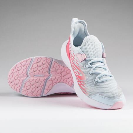 Кросівки дитячі AT Flex Run для бігу сірі/рожеві