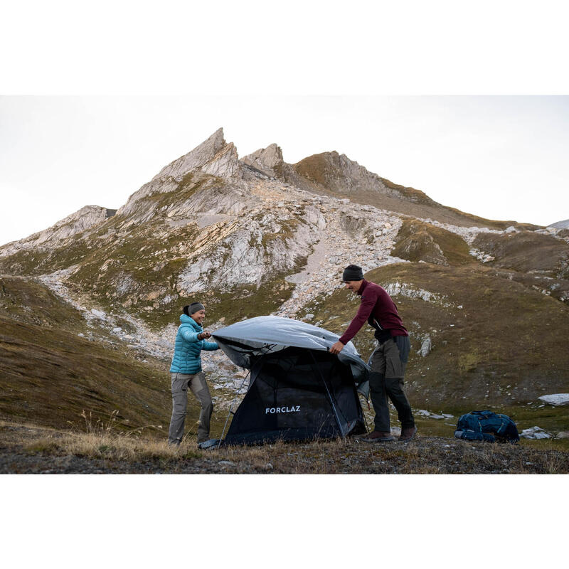 Tenda igloo trekking MT500 Mesh grigia | 2 posti