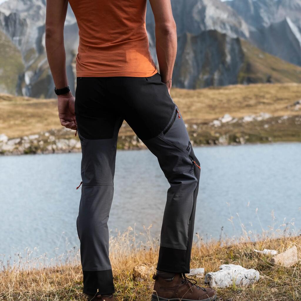 Men’s water-repellent and wind-resistant trekking trousers - MT900