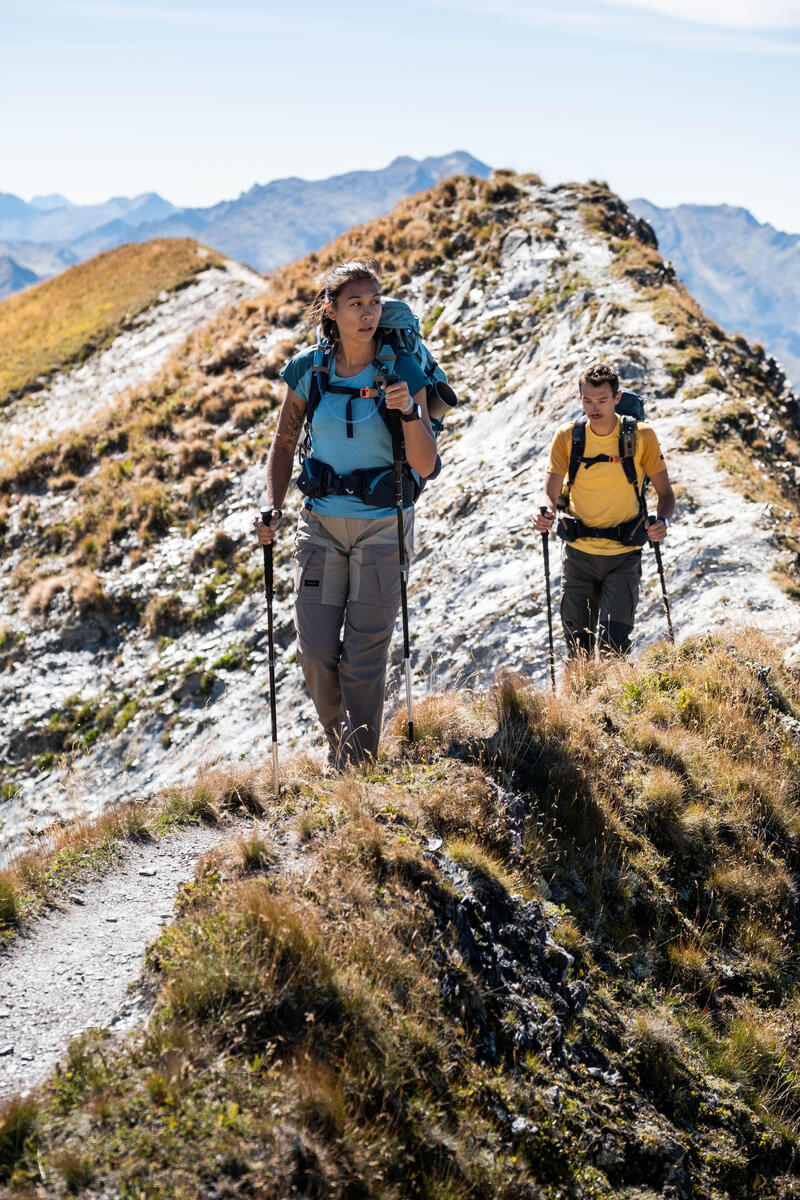 Wanderer auf Berg