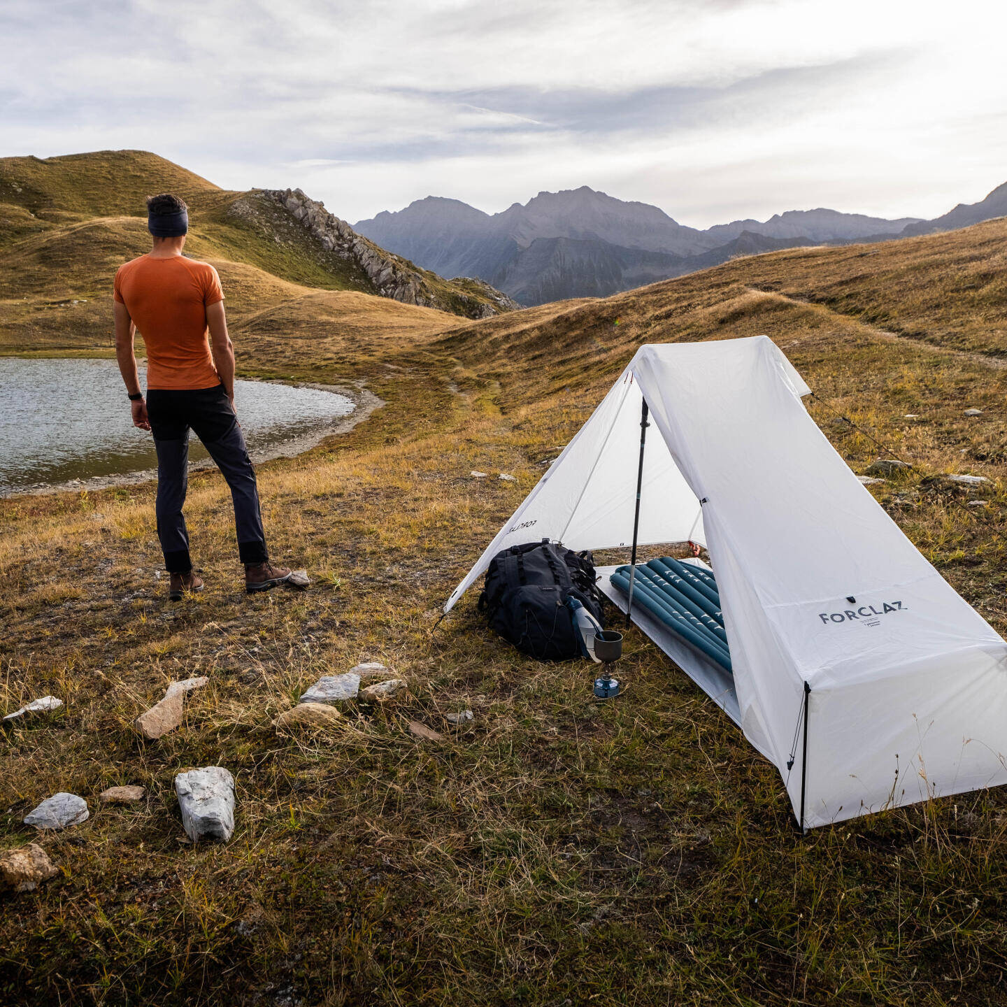 DECATHLON FORCLAZ Tarp Tent - Undyed_Image