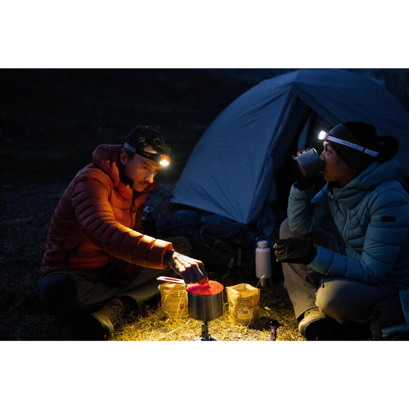 Turistická dobíjecí čelovka  HL 900 USB V3 600 lumenů
