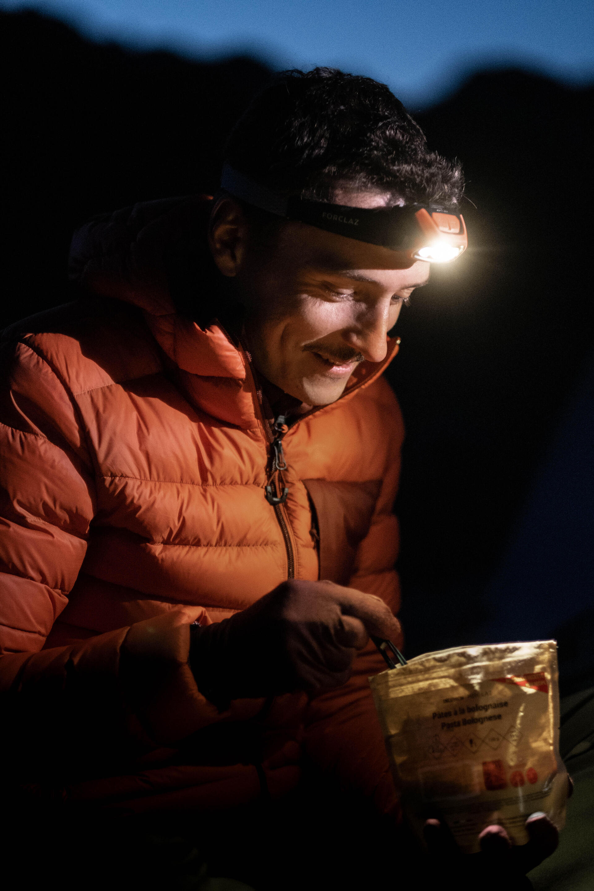 Manger en bivouac